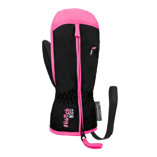 Rękawice narciarskie dziecięce Reusch Ben Mitten Black Pink 2027