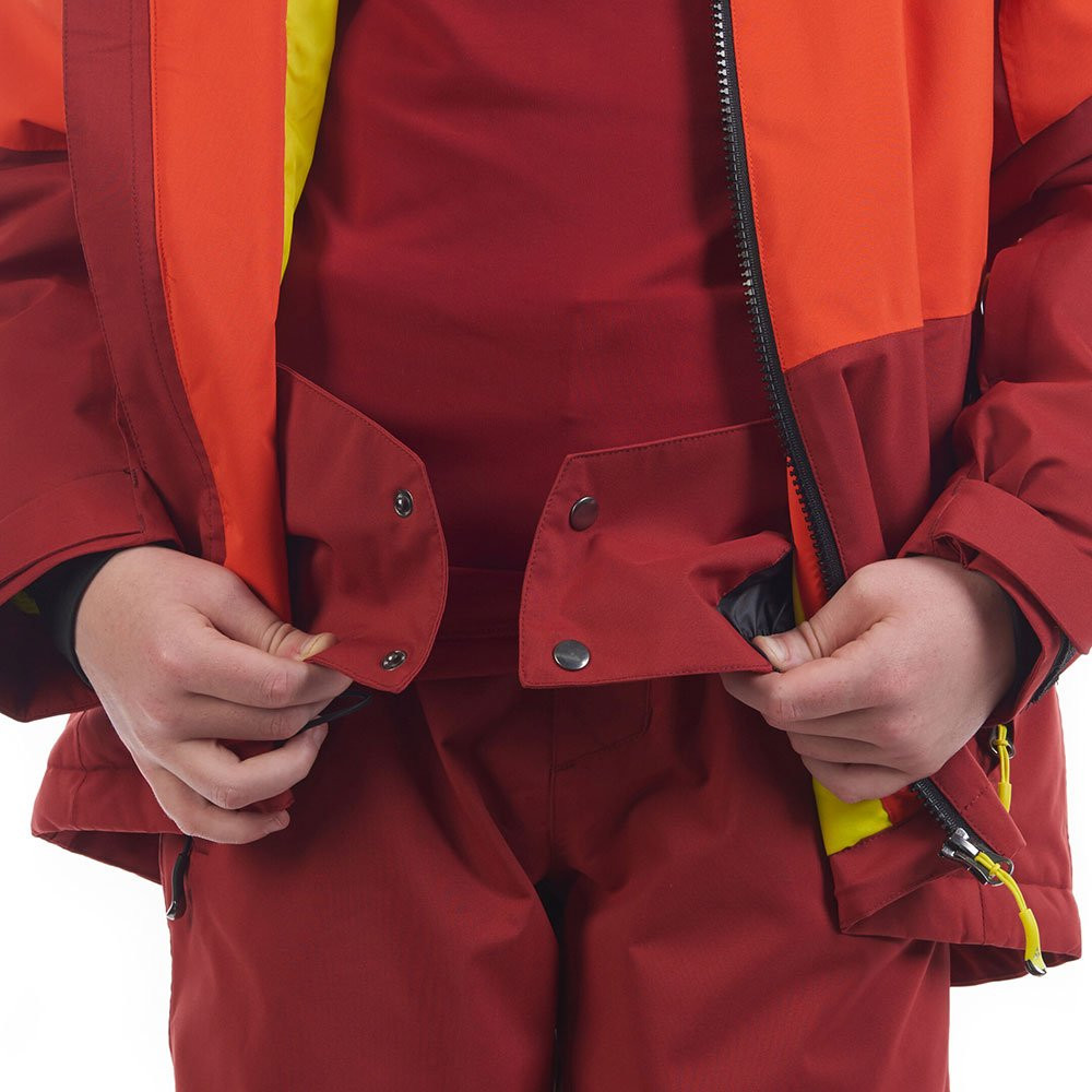 Kurtka narciarska dziecięca Fischer Bansko Jr Tomato Red - OUTLET