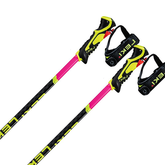 Kijki narciarskie damskie Leki WCR Lite SL 3D Pink 2026