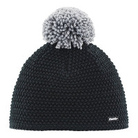 Czapka narciarska Eisbar Jamie Pompon Black Grey 2026