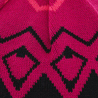 Czapka narciarska Eisbar Ziggy OS Pompon Black Pink - Outlet