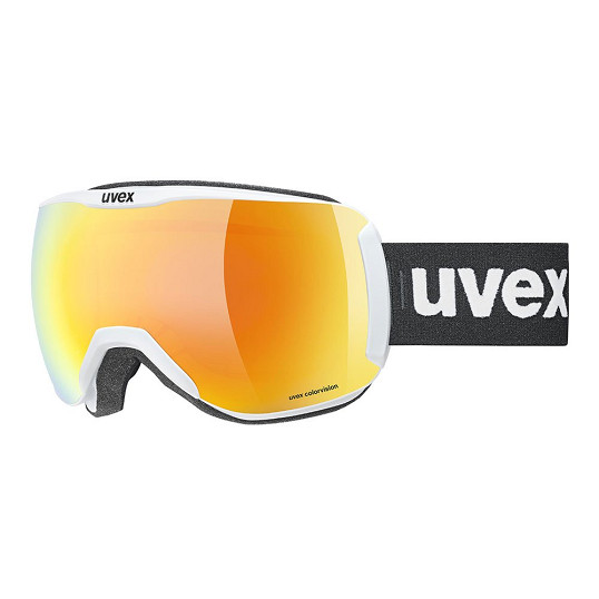 Gogle narciarskie Uvex Downhill 2100 CV Race White Mat Mirror Orange OTG S2 2026