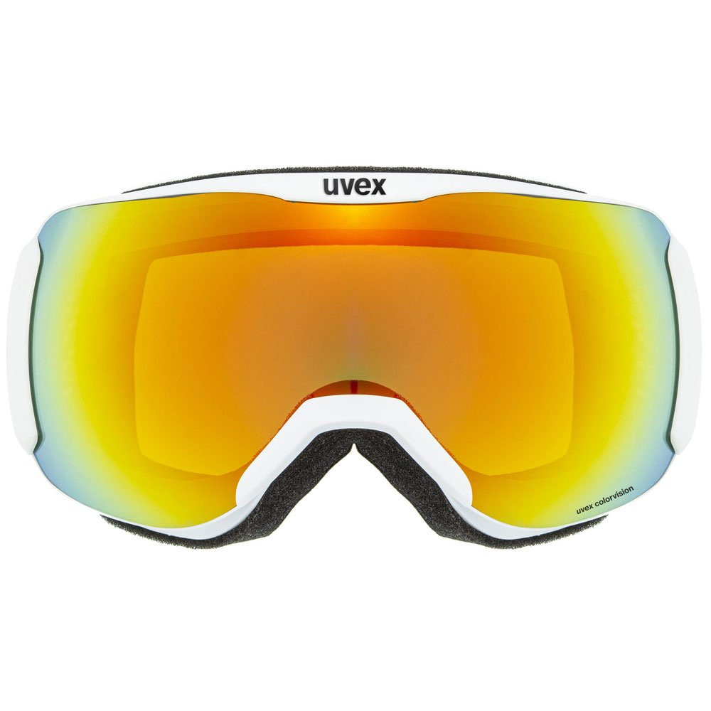 Gogle narciarskie Uvex Downhill 2100 CV Race White Mat Mirror Orange OTG S2 2026