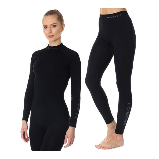 Komplet damski bielizna termoaktywna Brubeck Extreme Thermo Black 2026