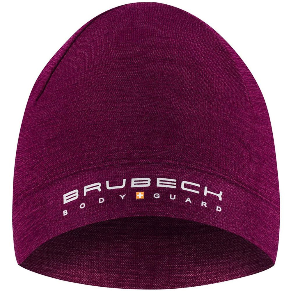 Czapka termoaktywna Brubeck Active Wool Hat z wełną merino Śliwkowy 2026