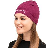 Czapka termoaktywna Brubeck Active Wool Hat z wełną merino Śliwkowy 2026