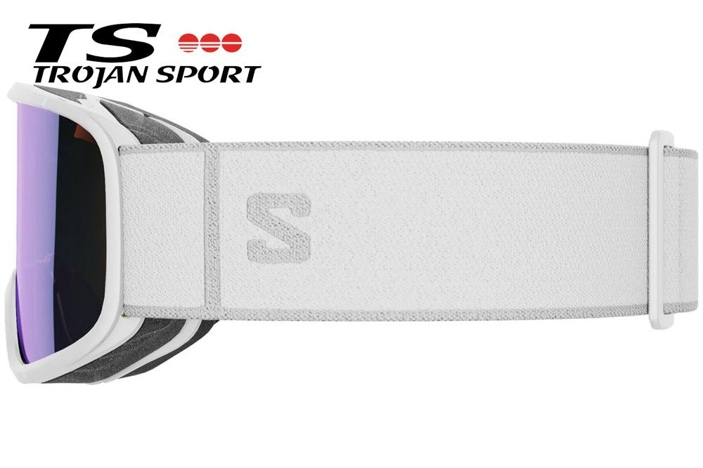 Gogle narciarskie damskie Salomon Aksium 2.0 S Photo White Blue S1-S3 z fotochromem 2025