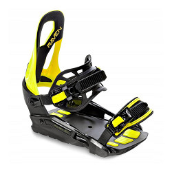 Wiązania Snowboardowe Raven S230 Black Lime 2026