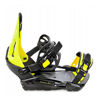 Wiązania Snowboardowe Raven S230 Black Lime 2026