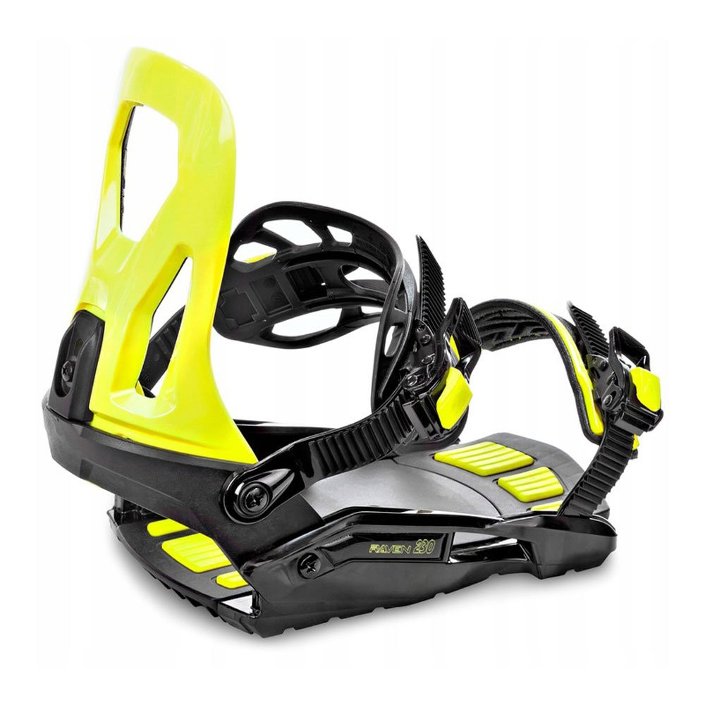 Wiązania Snowboardowe Raven S230 Black Lime 2026
