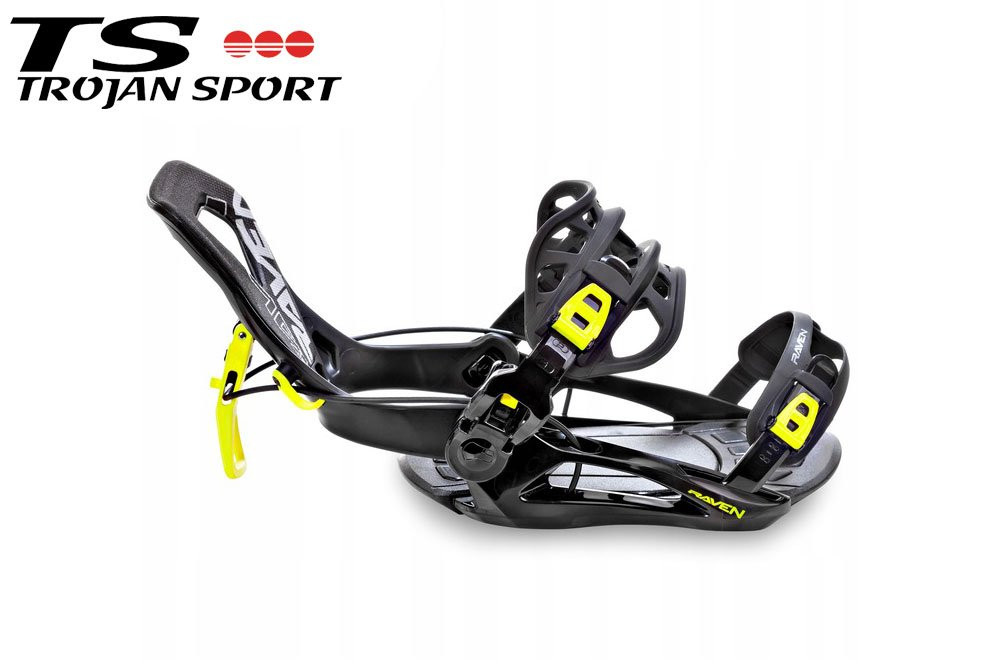 Wiązania Snowboardowe Raven Fastec FT360 Black Lemon 2026