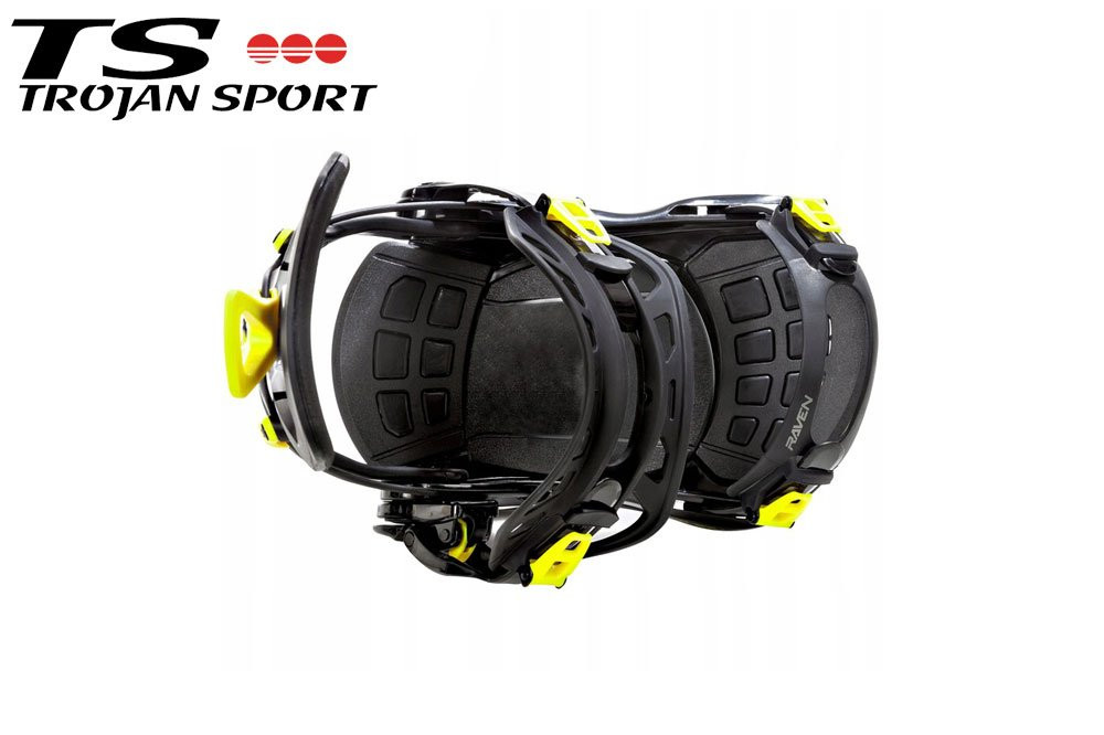 Wiązania Snowboardowe Raven Fastec FT360 Black Lemon 2026