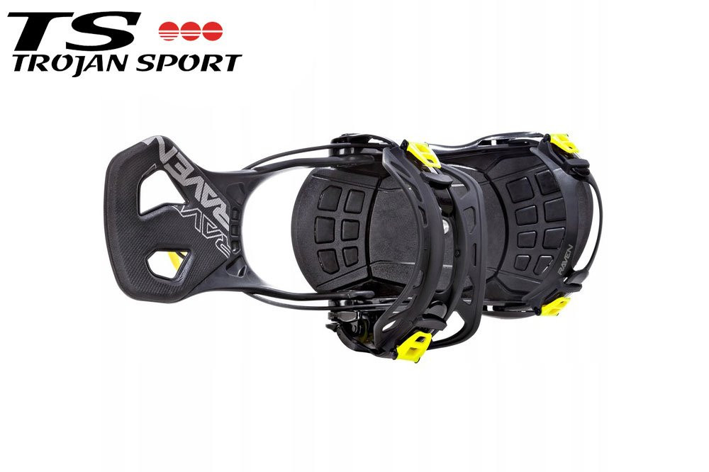 Wiązania Snowboardowe Raven Fastec FT360 Black Lemon 2026