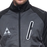 Kurtka Softshell Fischer Asarna Black Anthracite - OUTLET