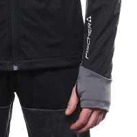Kurtka Softshell Fischer Asarna Black Anthracite - OUTLET