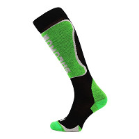 Skarpety narciarskie Salomon Ski Kart Black Green - OUTLET