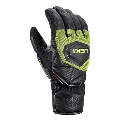 Rękawice narciarskie Leki Wcr Coach 3D Black Ice Lemon 2027