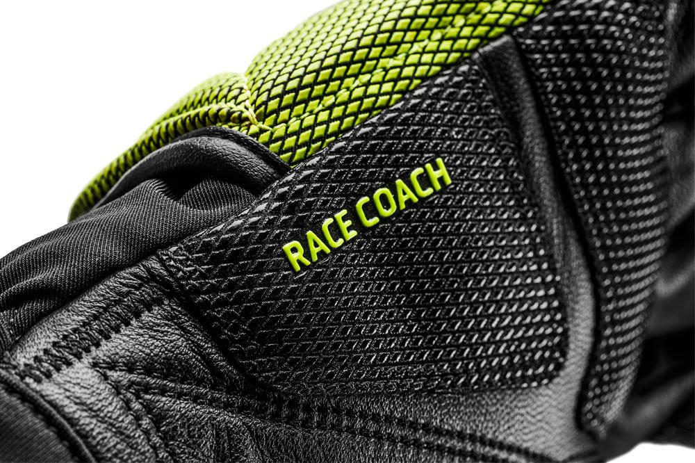 Rękawice narciarskie Leki Wcr Coach 3D Black Ice Lemon 2027