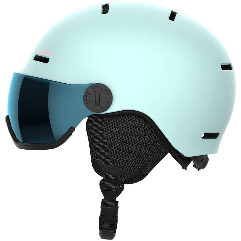 Kask narciarski dziecięcy Salomon Orka Visor Bleach Aqua / Flash Blue S2 2026