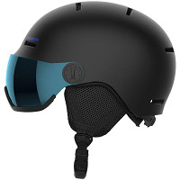 Kask narciarski dziecięcy Salomon Orka Visor Black / Flash Blue S2 2027