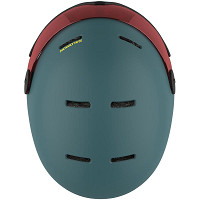 Kask narciarski dziecięcy Salomon Orka Visor North Atlantic / Flash Red S2 2026