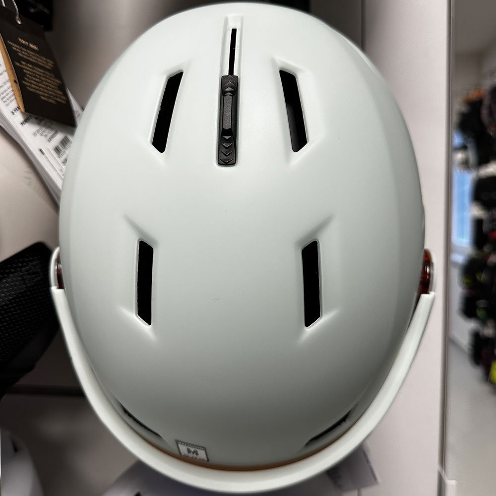 Kask narciarski damski Salomon Icon LT Visor White Moss Multilayer Blue S2 - OUTLET