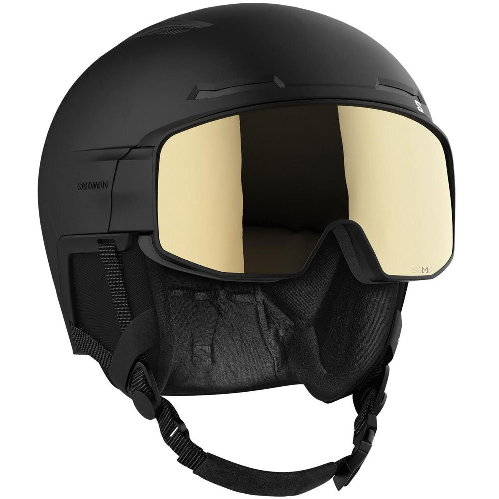 Kask narciarski Salomon Driver Pro Sigma Mips Black / Gold S3 2027