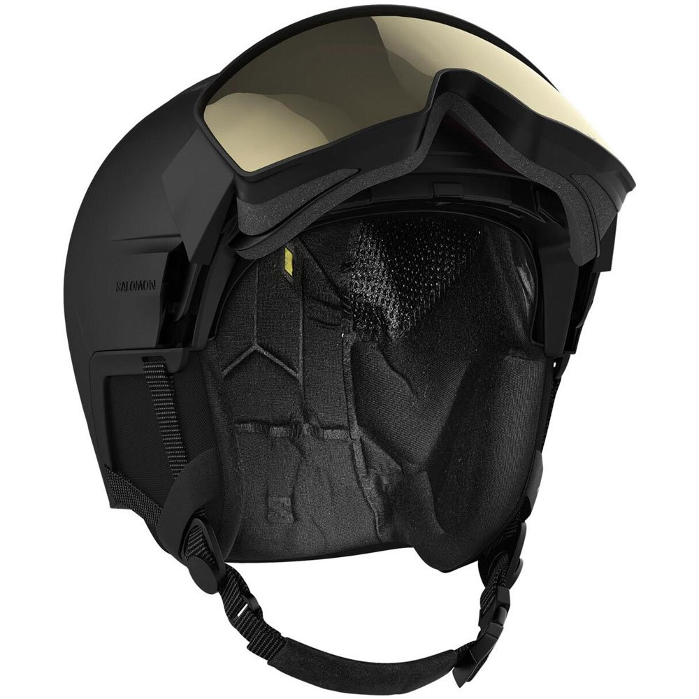 Kask narciarski Salomon Driver Pro Sigma Mips Black / Gold S3 2027