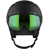 Kask narciarski Salomon Driver Pro Sigma Black / Emerald S2 2027
