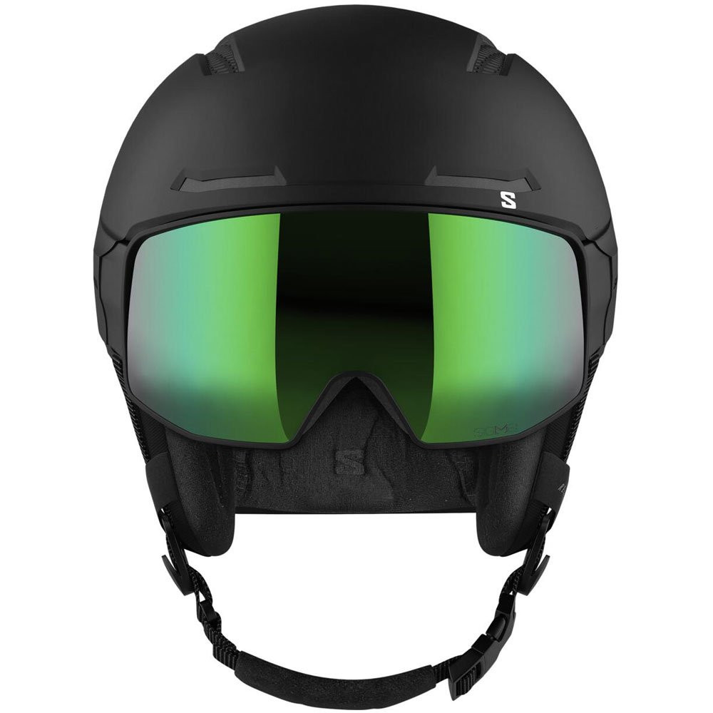 Kask narciarski Salomon Driver Pro Sigma Black / Emerald S2 2027