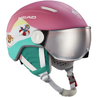 Kask narciarski dziecięcy Head Maja Visor Paw / Silver Red S2 2026