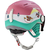 Kask narciarski dziecięcy Head Maja Visor Paw / Silver Red S2 2026