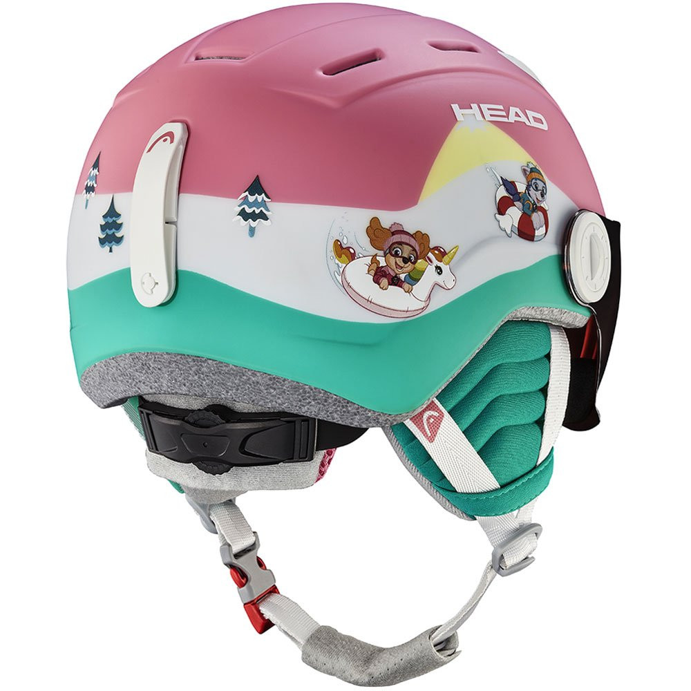 Kask narciarski dziecięcy Head Maja Visor Paw / Silver Red S2 2026