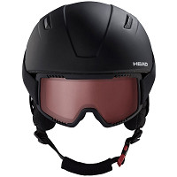 Gogle narciarskie dziecięce Head Contex Youth Black / Red S1 2026