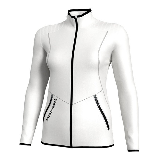 Bluza damska Fischer Matrei White (druga warstwa)