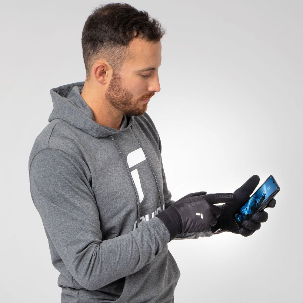 Rękawice wielofunkcyjne Reusch Garhwal Hybrid Touch-Tech Black Silver 2026