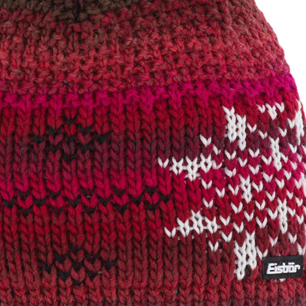 Czapka Eisbar Ike Pompon MU Red Braun 2026