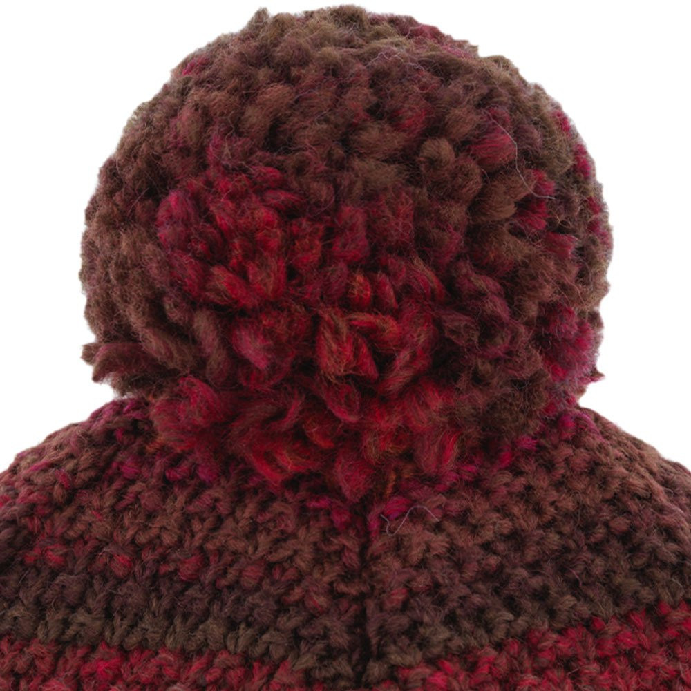 Czapka Eisbar Ike Pompon MU Red Braun 2026