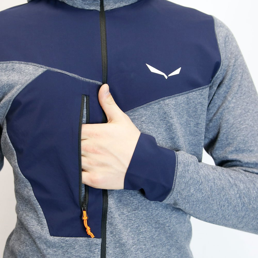 Bluza Salewa Puez 2 Dry Hooded Navy Blazer 2027