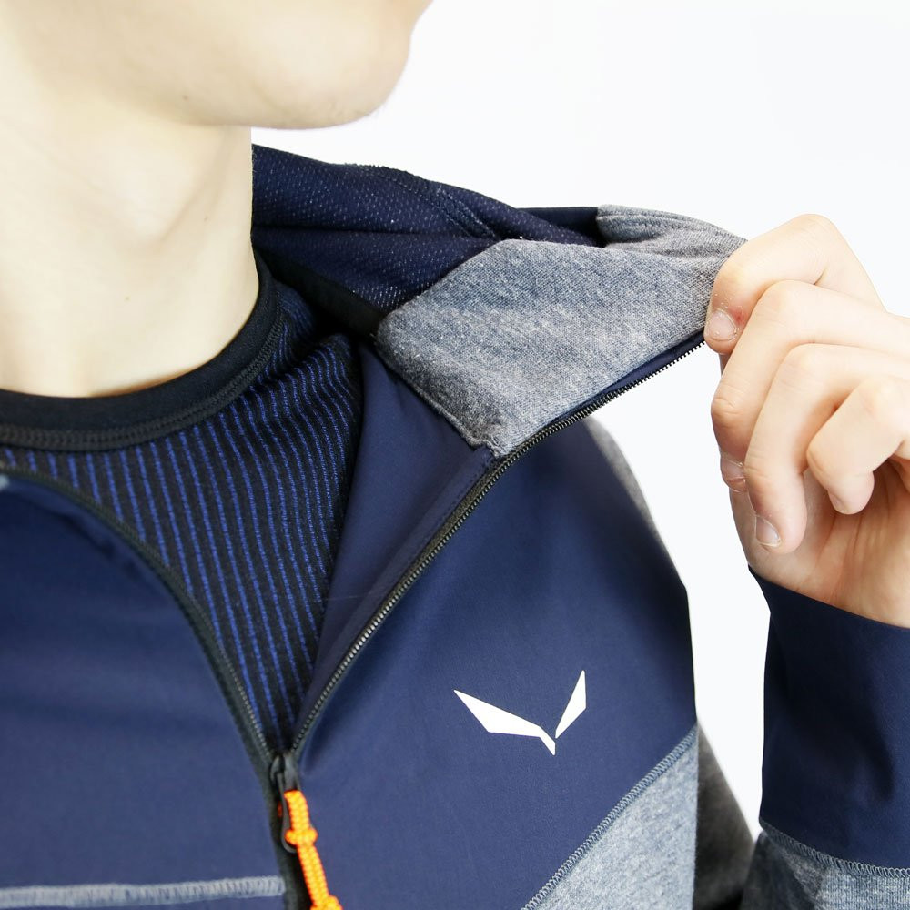 Bluza Salewa Puez 2 Dry Hooded Navy Blazer 2027