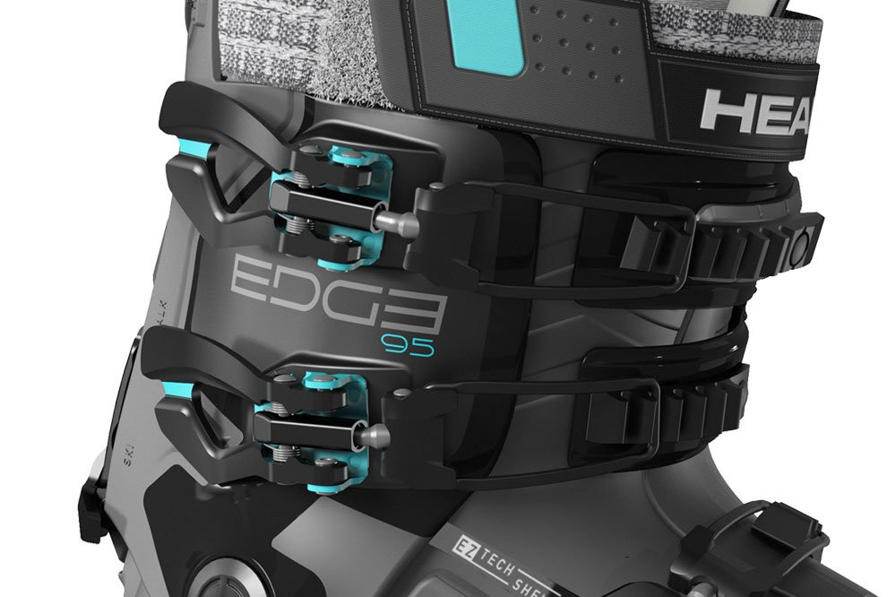 Buty narciarskie damskie Head Edge 95 W HV GW Black Turquoise 2025