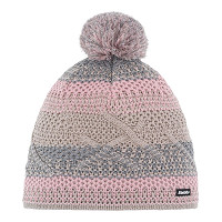 Czapka Eisbar Brock Pompon MU Brushed Silver Pink Beige - OUTLET