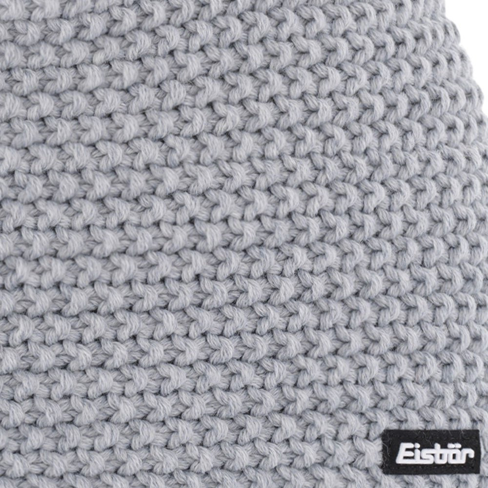 Czapka Eisbar Jamie Pompon Light Grey White - OUTLET