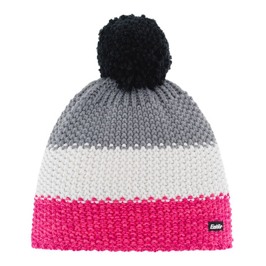 Czapka dziecięca Eisbar Star Pompon Kids Pink White Grey 2026