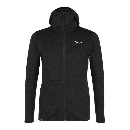 Bluza Salewa Salewa Nuvolao Alpine Wool Black Out