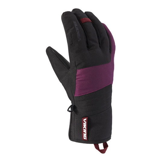 Rękawice narciarskie damskie Viking Espada Black Fuchsia 2027