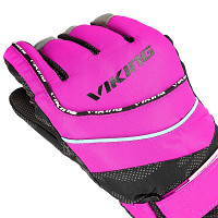Rękawice narciarskie dziecięce Viking Mate Pink 2026