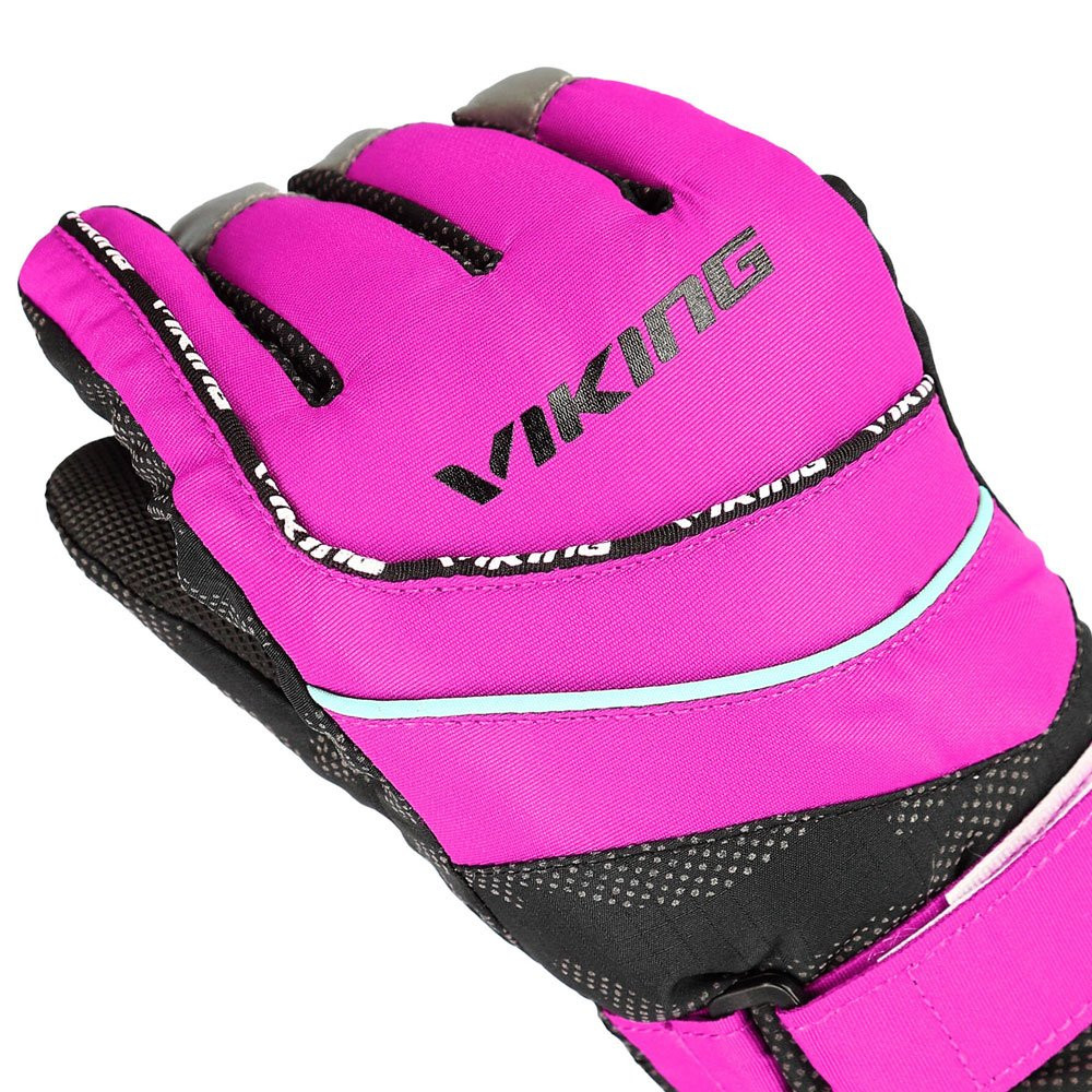 Rękawice narciarskie dziecięce Viking Mate Pink 2026