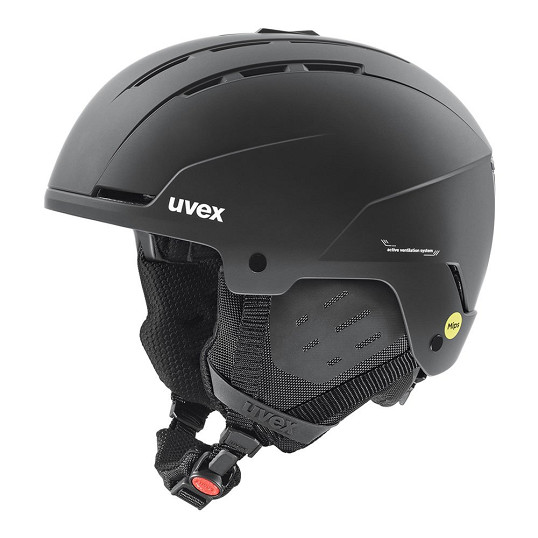 Kask narciarski Uvex Stance Mips Black Matt 2026