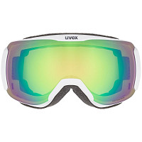 Gogle narciarskie Uvex Downhill 2100 CV White Matt Green OTG S2 - OUTLET